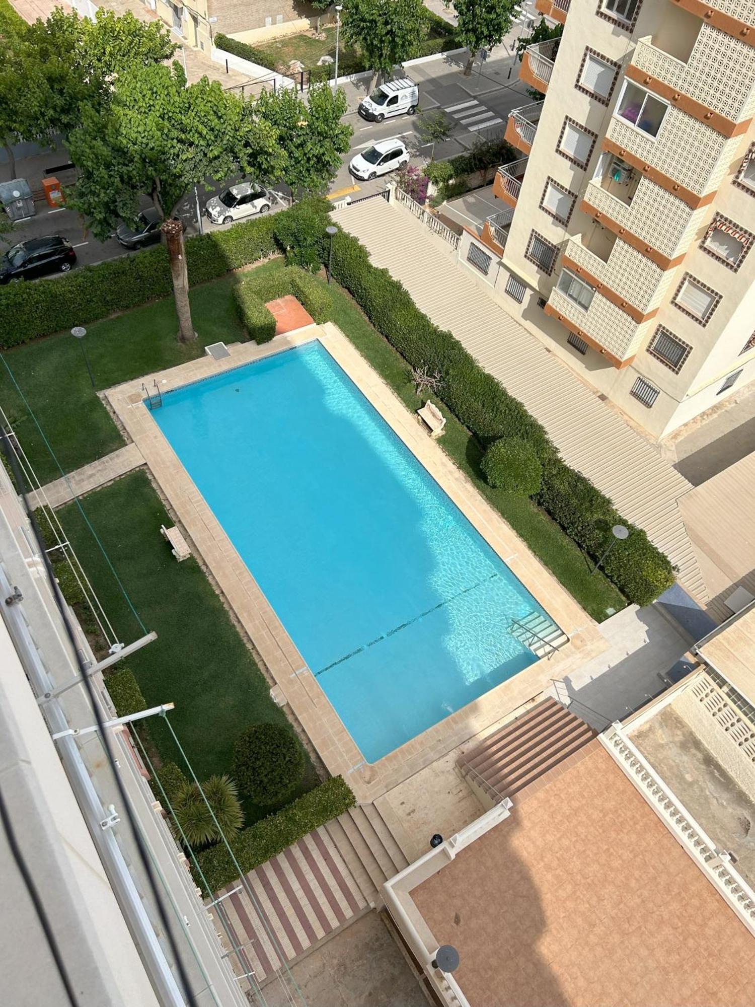 Apartamento Gandia Playa 150M Playa Con Parking Privado Y Piscina Playa de Gandia Zewnętrze zdjęcie