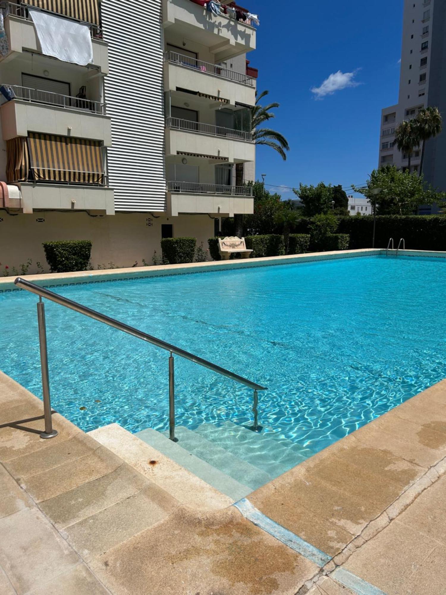 Apartamento Gandia Playa 150M Playa Con Parking Privado Y Piscina Playa de Gandia Zewnętrze zdjęcie