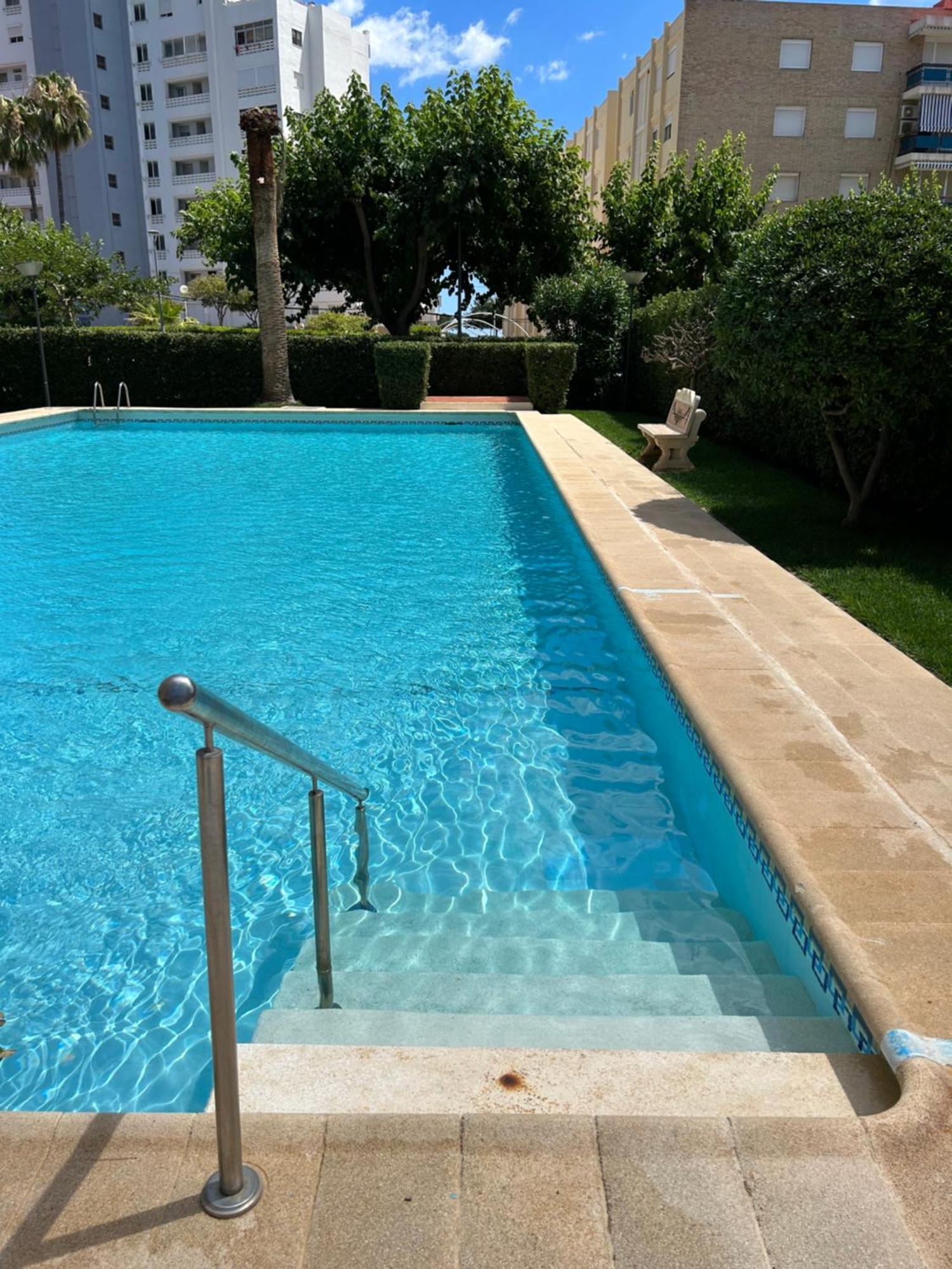 Apartamento Gandia Playa 150M Playa Con Parking Privado Y Piscina Playa de Gandia Zewnętrze zdjęcie